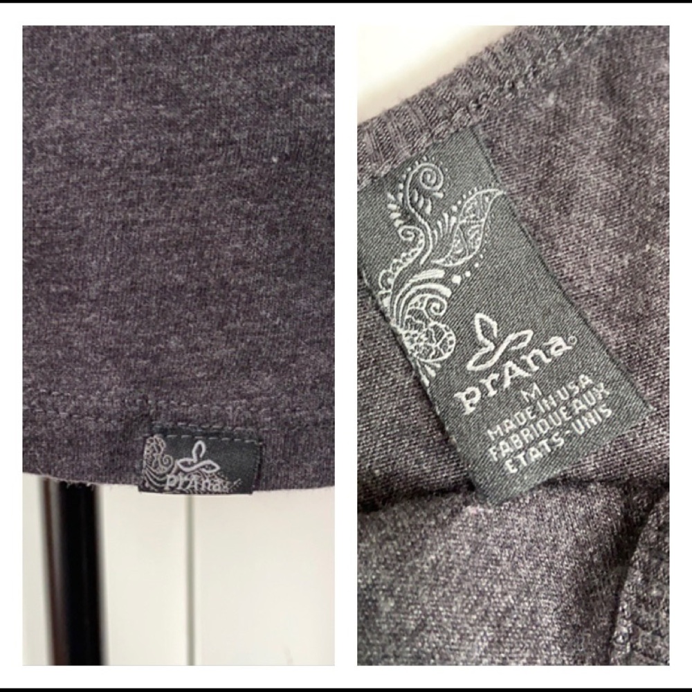 PrAna Breathe Faux Wrap Back Long Sleeve Top - Picture 8 of 8
